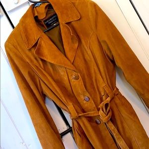 Suede Tan Jacket made in Italy